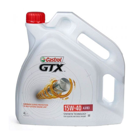 Picture of Λάδι κινητήρα 15W/40 Castrol GTX 4L