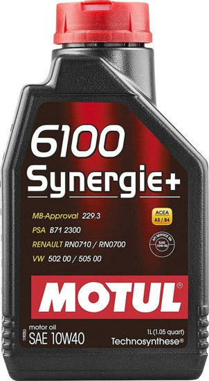 Εικόνα από Motul 6100 SYNERGIE+ 10W-40 1LT