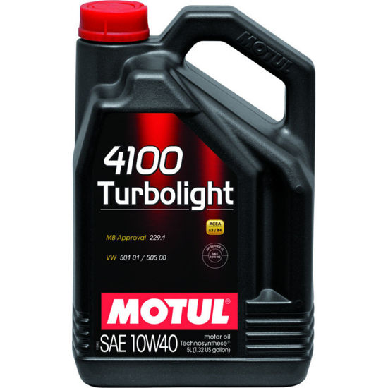 Εικόνα από MOTUL 4100 Turbolight 10W-40  5LT