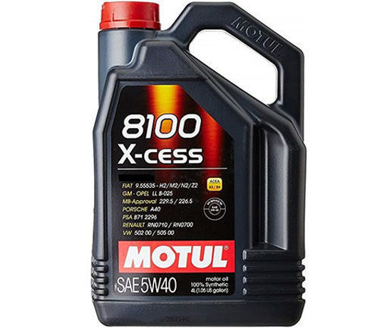 Εικόνα από MOTUL 8100 X-cess 5W-40 Α3/Β4  5LΤ