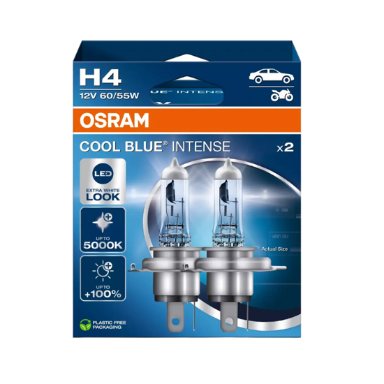 Picture of Σετ Λάμπες Η4 12V CoolBlue Intense OSRAM